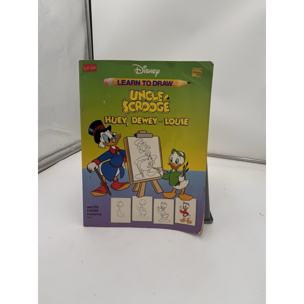 UNCLE SCROOGE & HUEY, DEWEY & LOUIE (DISNEY LEARN TO DRAW